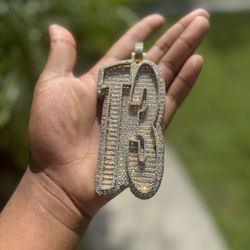 Custom Moissanite Pendant