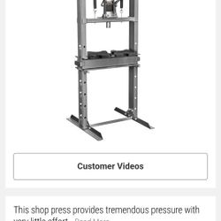 20 Ton Shop Press Cental Machinery