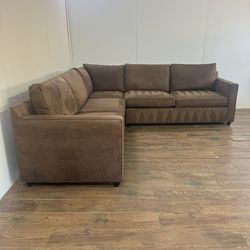 Crate & barrel 3-Piece Sectional Sofa Couch **ALL NYC DELIVERY**