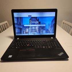 Lenovo ThinkPad E570 15.6" laptop
Intel Core i3 - 6006U 
120GB SSD 
4GB RAM 
Windows 11 pro. Microsoft office installed.  Nothing wrong.  ** NO TRADES