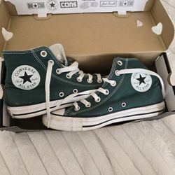 Green Converse Shoes Size 7 Women's 5 Men's Unisex