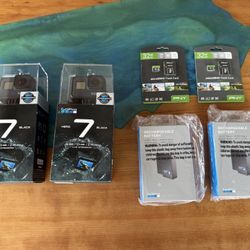 Go Pro Hero Black (2) Never Opened