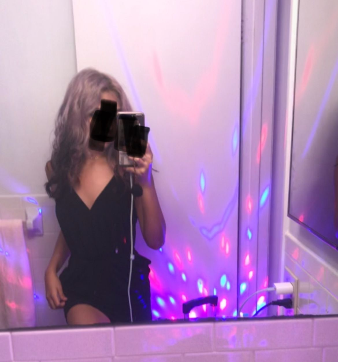 Black Short Dress With Pockets. Stretchy