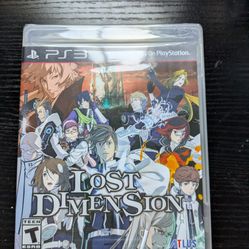 Lost Dimension PS3 - (sealed)