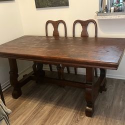 Table dining Spanish colonial