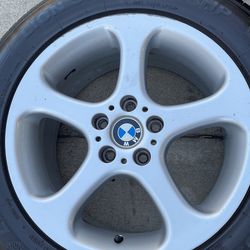 BMW X5 Wheels Rims With Tires 255/55R18 Thumbnail