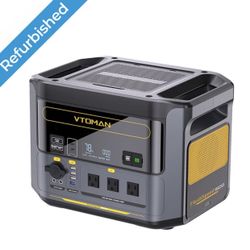 VTOMAN FlashSpeed 1500 Portable Power Station 1548Wh LiFePO4 Solar Generator