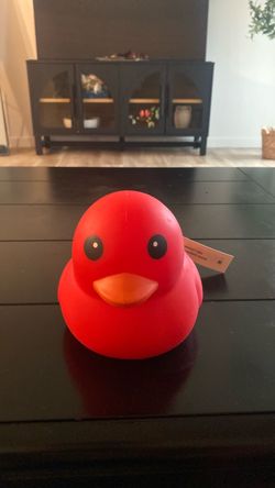 Red Squishy Duck