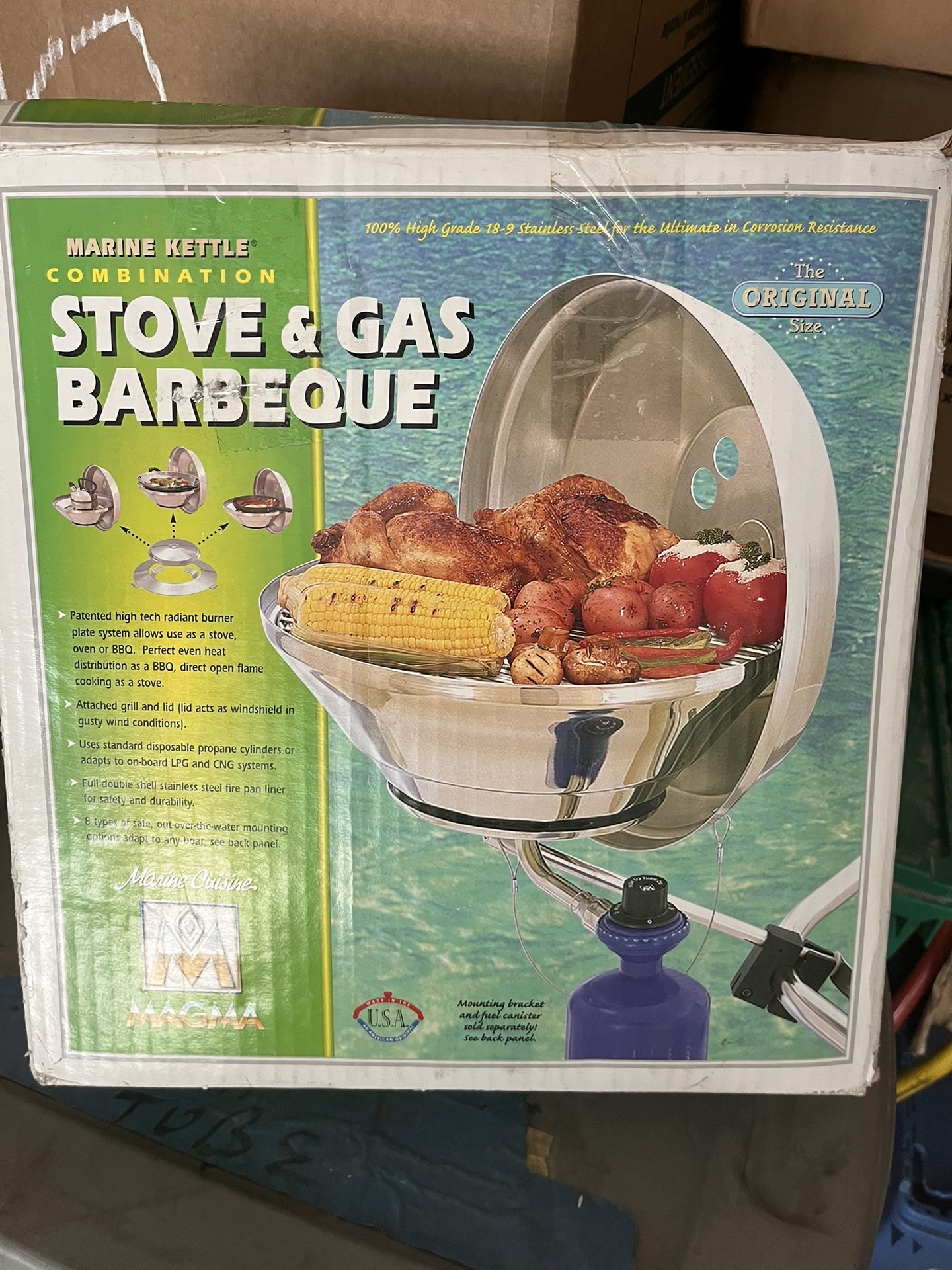 Magma Stove And BBQ Combo