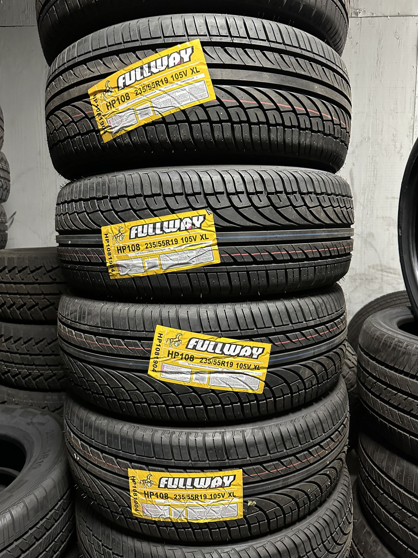 235-55-19 FULLWAY ALL-SEASON TIRE SETS ON SALE‼️ ALL MAJOR BRANDS AND SIZES AVAILABLE‼️