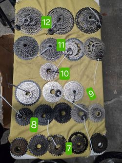 Bicycle cassettes