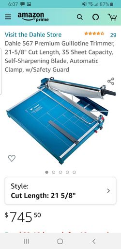 Dahle 567 Professional Heavy Duty Paper Cutter 