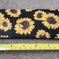 2 Sunflower Seat Belt Pads Covers Straps Velcro Closure SHIPPING AVAILABLE 