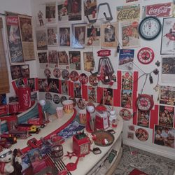 Storage Unit  1300 Vintage Coke Collectibles 
