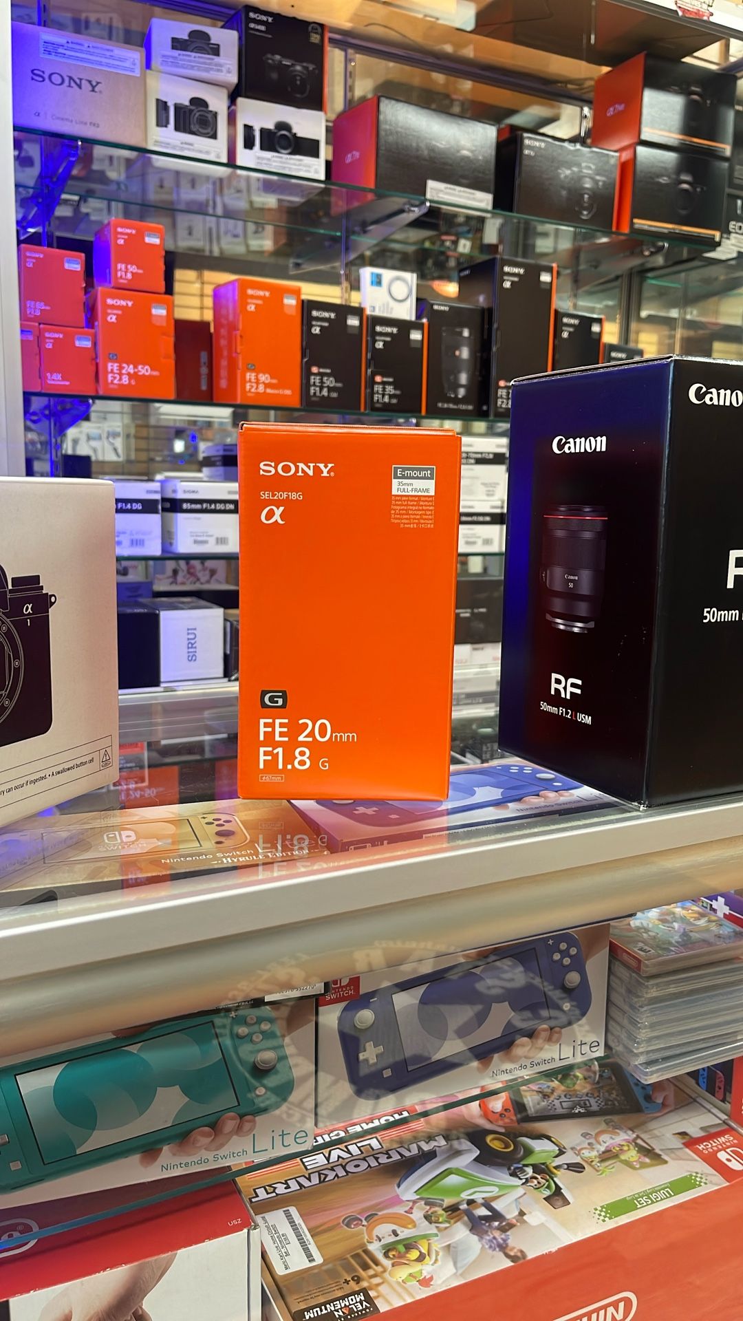 Sony FE 20mm F1.8