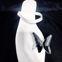 Trendy Butterfly Pattern Sexy Toe Ring Flat Sandals size: 6.5