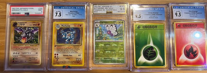 Pokemon Cards (NM and graded)