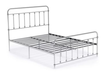 Full Size Metal Bed Frame + Firm Mattress + Box Spring