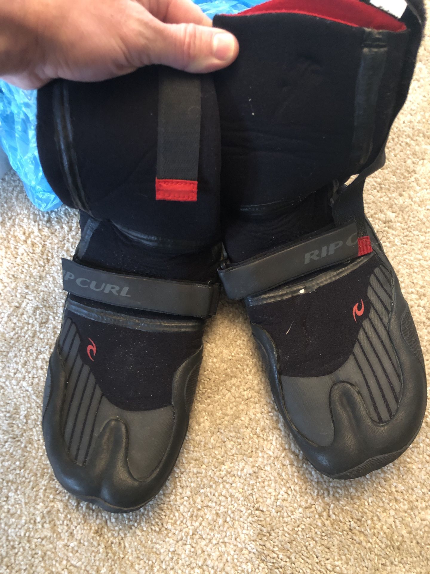 Size 11 Surf Boots (Ripcurl Wetsuit Booties)