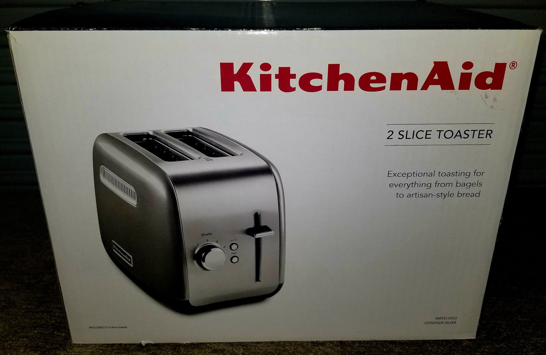 KitchenAid * 2 Slice Toaster * BRAND NEW IN BOX