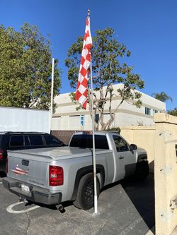 RV - FLAG POLES with hardwear