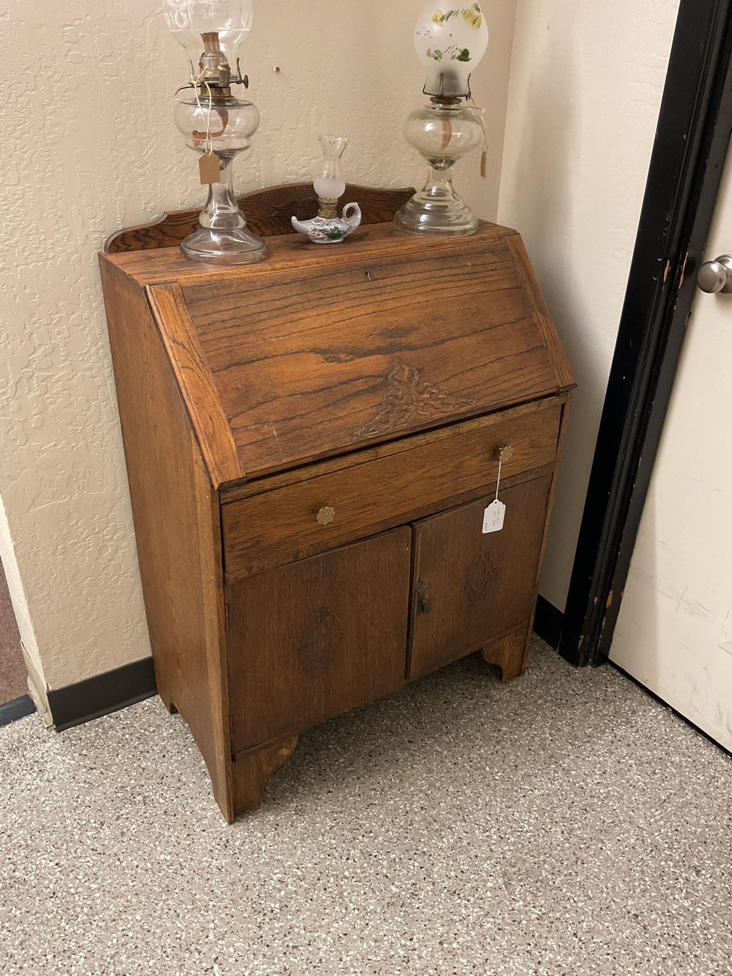 Antique Small Drop Down Desk