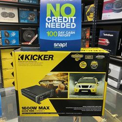New Kicker 1600 Watts Max Monoblock Car Audio Bass Amplifier 🔊