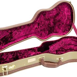 Crossrock Deluxe Hard-shell Wood Case for Soprano Ukuleles, Backpack Style, Tweed (CRW700SUTW-2)