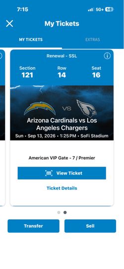 CHARGERS HOME OPENER
