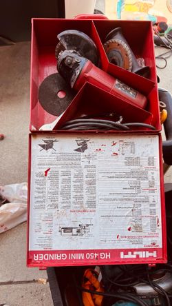 Hilti grinder