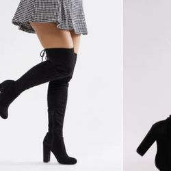 Fashion Nova Size 9 New Box Color Black 