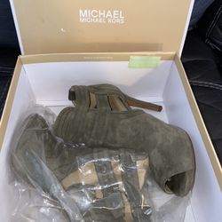 Green Michael Kors Women’s Heels