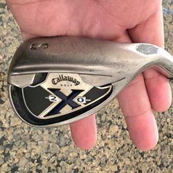 Callaway Golf X 20 Sand Wedge single iron steel shaft uniflex 35 inches long right Handed