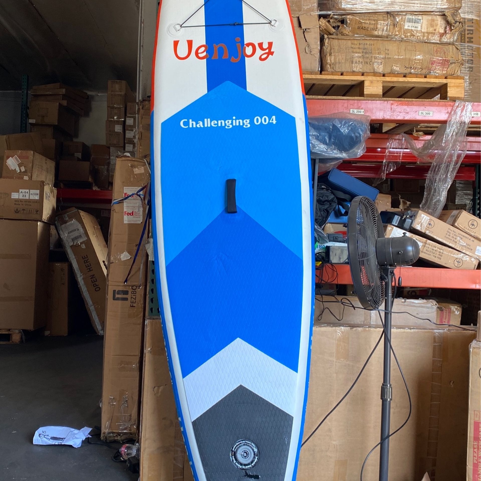 Uenjoy Inflatable 11'30"x6" All Around Paddle Board(without Adjustable Paddle)