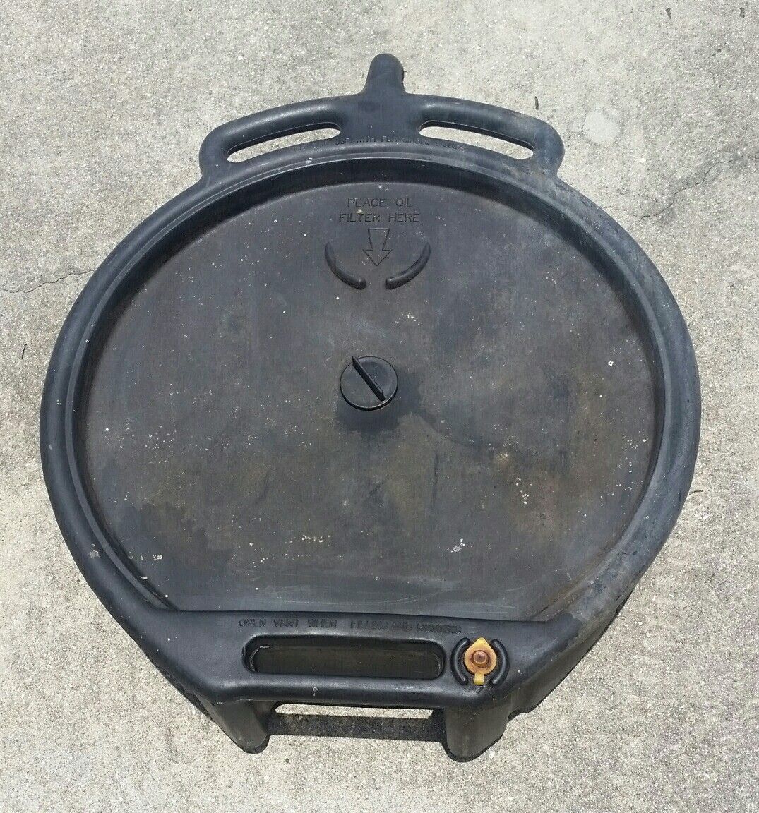 Portable Oil Pan & Storage