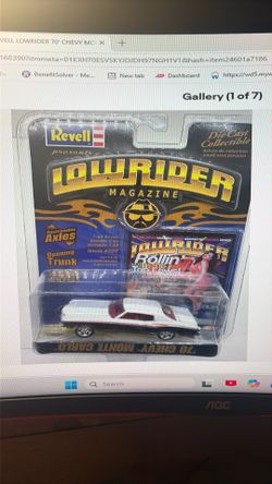 REVELL lowrider magazine 70 Chevy Monte Carlo