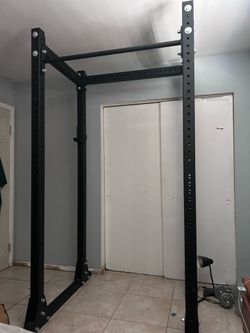 Rogue monster lite workout rack