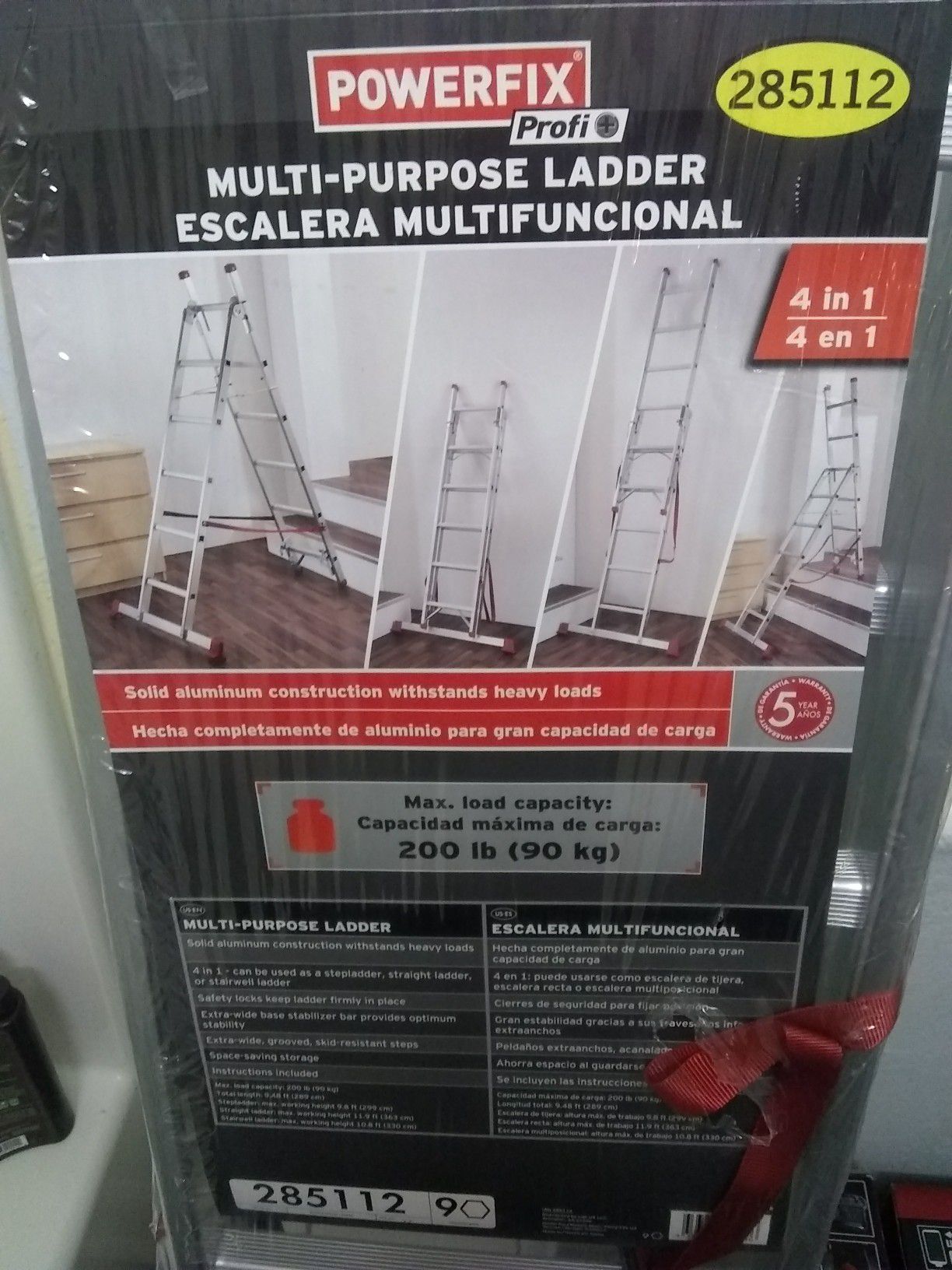 herhaling ontsmettingsmiddel Downtown Powerfix 4 in 1 multi-purpose ladder for Sale in Newport News, VA - OfferUp