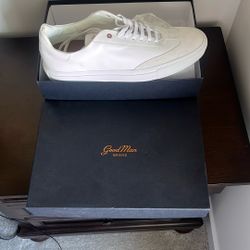 Good Man Brand White Leather Sneakers 