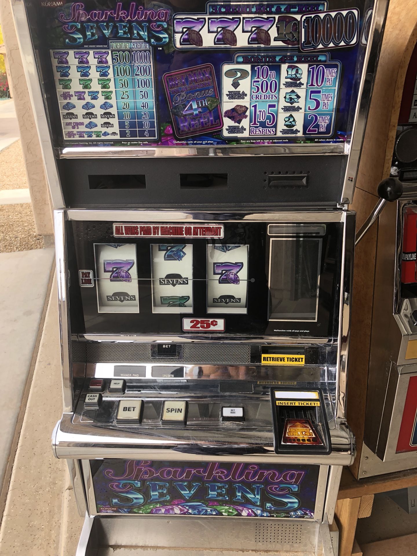 Konami slot machine