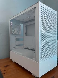 Nzxt h5 flow white case