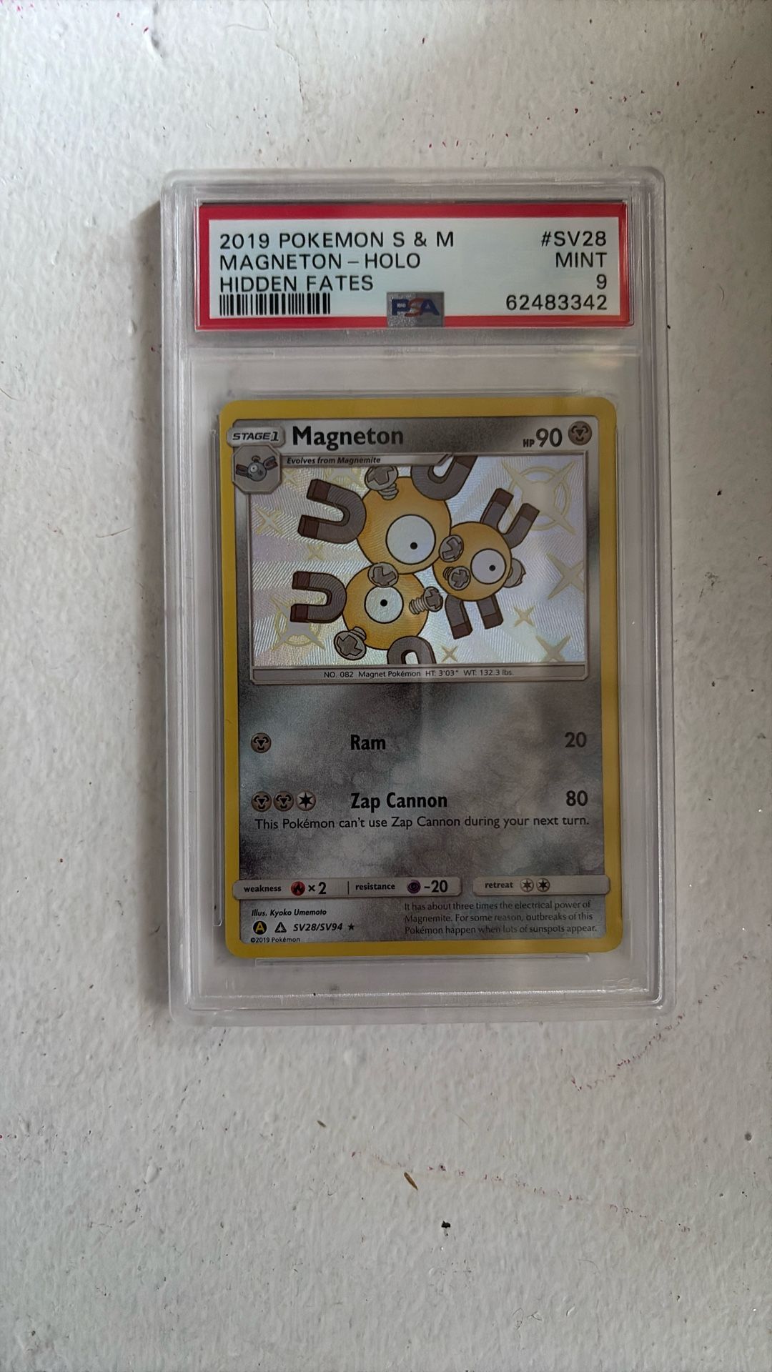 Psa Pokémon Magneton Holo