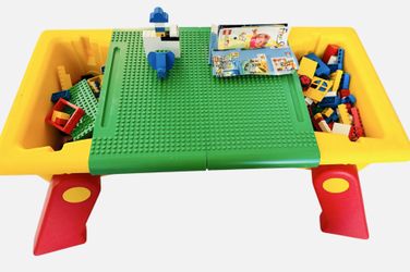 Nostalgic 1994 LEGO Foldable Table w/ Storage