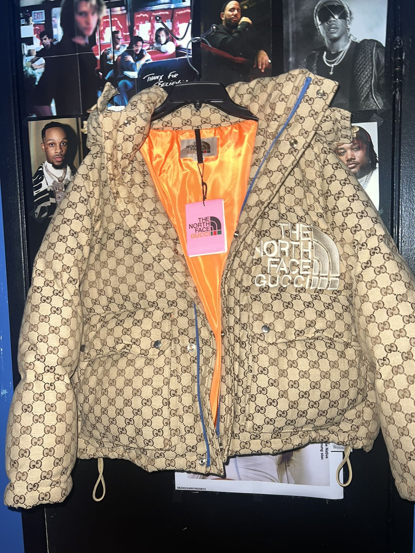 The North Face Gucci Puffer Collab (Size Medium)
