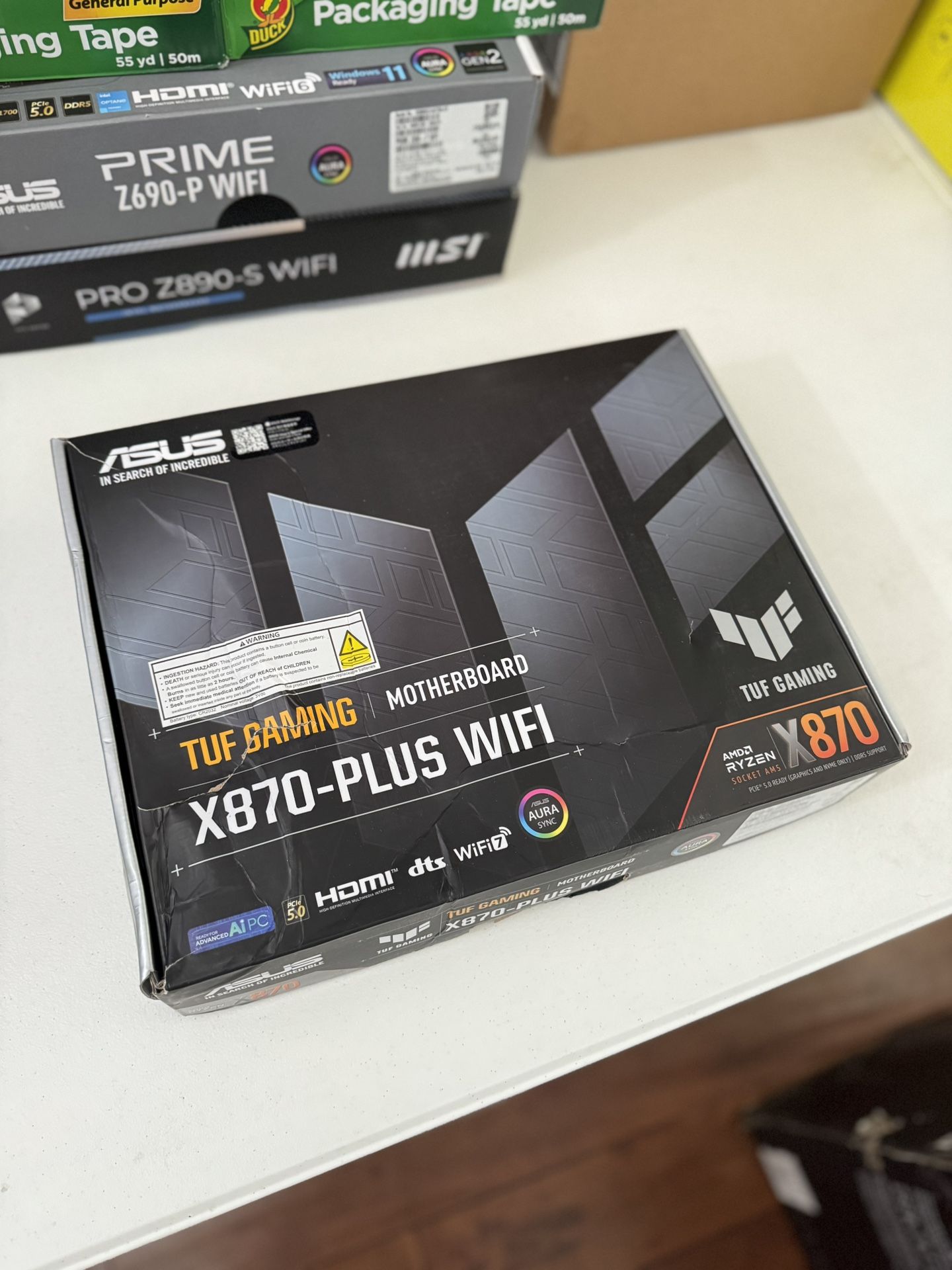 ASUS TUF Gaming X870-PLUS WiFi AMD AM5 Motherboard