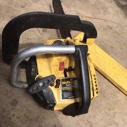 Mccullock Chainsaw 2inc 