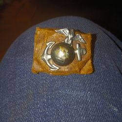 WW2 Marine Officer Pin