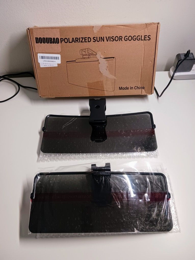 2 Car Driver Goggles Day And Night Dual-use Plus-sized-large Polarized Anti-glare New.
Only 10 dollars each or both for 15 dollars. 
Incredible deal 