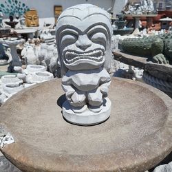 CEMENT TIKI STATUES ( 12" INCH TALL) $45 EACH)