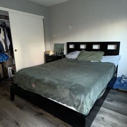 Bed With Mattress Frame And Boxspring 